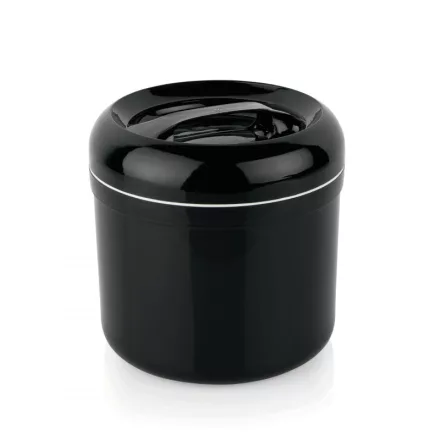 Duplafalú Jégvödör 4 literes fekete, polipropilén
