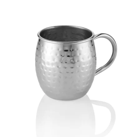 Moscow Mule bögre 450 ml rozsdamentes króm színű, 2 db-os csomag