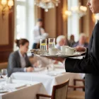 Emy kerek tálca 35 cm átmérő, fogóval, rozsdamentes