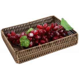 Pékáru Kosár összecsukható GN 1/2 6,5 cm szürke pp.