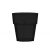 Polikarbonát pohár 250ml fekete Kasablanka, 6 db-os csomag