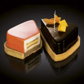   Cake Idea sütőkeret, TWINS 16, 6 részes, 170x170x20 mm, rozsdamentes