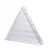 Macaron állvány, 27x15x48 cm, plexi, háromszög