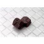 Dekoráló szett csokoládéhoz, 13 db, 360x340 mm, műanyag