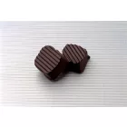 Dekoráló szett csokoládéhoz, 13 db, 360x340 mm, műanyag