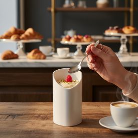 Tube fehér pohárkrém-desszert tégely – 80 ml, 40×85 mm