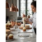 Habzsák fehér szuper erős 55 cm-es eldobható, 20 db/csomag