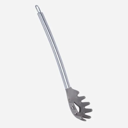 Soft Titan Soft Titan Academy Chef spagettiszedő kanál szilikon fejjel, 34 cm – hőálló, edénybarát tésztaszedő eszközAcademy Chef spagettiszedő kanál szilikon fejjel – 34 cm-es tésztaszedő kanál