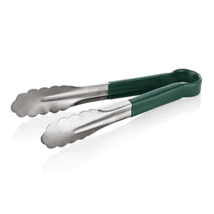 Zöld csipesz 24 cm – zöldségekhez, HACCP színkóddal