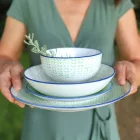 Barley FRESCO lapostányér 27 cm, porcelán