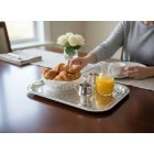 Króm tálca 41X31 cm