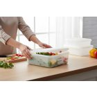 Denox GN edény 1/2 65 mm 4 liter ételtároló légmentesen záró fedővel