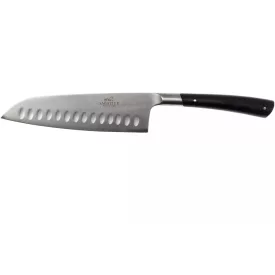 Lion Sabatier Edonist Black Santoku kés 18 cm – prémium kovácsolt penge