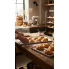 Martellato mikroperforált alumínium sütőlemez 60×40×2 cm – 4 élű