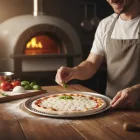 Pizzaforma felső átm.: 30 cm alsó átm.: 28 cm perforált alumínium
