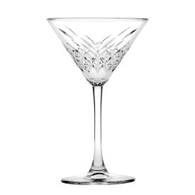 Timeless koktél kehely 230 ml – metszett üveg, elegáns Martini és Cosmopolitan pohár