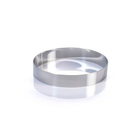   Tortakarika-sütőkeret átmérő 16 cm magasság 3,5 CM, rozsdamentes - Martellato minőség