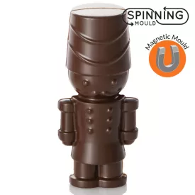   Játék katona 3D polikarbonát öntőforma, mágnesekkel, Spinning Mould