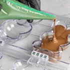 3D húsvéti nyuszi csokoládéforma