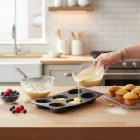 Fekete Szilikon Flan Forma D.70 H.17 mm