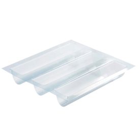   Klasszikus semifreddo (alagútforma) "Christmas Log" belső betét