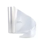 Erős eldobható habzsák víztiszta 55cm-es 100db/cs