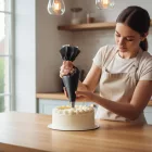 Fekete mosható habzsák 31x56 cm 1700 ml