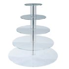 5 emeletes plexi torta állvány a Martellato-tól