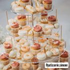 5 emeletes plexi torta állvány a Martellato-tól