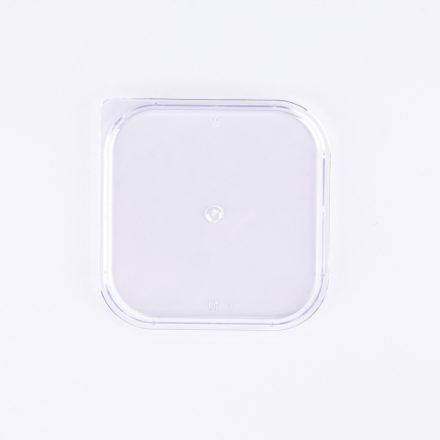 Kubito pohárkrém-desszertégely fedő, 83x83, polikarbonát