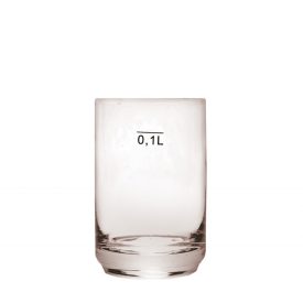 Gasztro pohár 100 ml, mértékjeles – praktikus pohár röviditalokhoz, pontos adagoláshoz