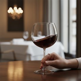 GasztroZoli prémium boros pohár éttermek és borbárok számára vörösborhoz