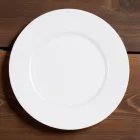 Everyday lapostányér 26,5 cm – 6 darabos csomag, fehér temperált üveg, strapabíró és letisztult kialakítással, mindennapi használatra