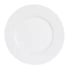 Everyday temperált üveg lapostányér 26,5 cm – használat közben főétellel tálalva, vendéglátóipari és otthoni felhasználásra