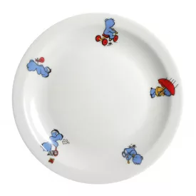   Macis Lapos tányér gyerekeknek 21 cm porcelán, 6 db-os csomag