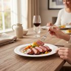 Arcadia lapostányér 22,5 cm, porcelán - 6 db-os csomag