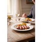 Arcadia lapostányér 22,5 cm, porcelán - 6 db-os csomag