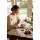 Kaszub spagetti tányér 27 cm 400 ml porcelán