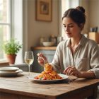 Kaszub spagetti tányér 30cm, 750 ml, porcelán