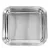 Tálca szögletes 35,3x32,4 cm (GN2/3) króm