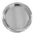 Tálca kerek 35 cm, króm