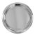 Tálca kerek 35 cm, króm