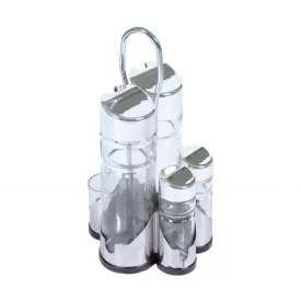 Asztali patika 5 részes rozsdamentes