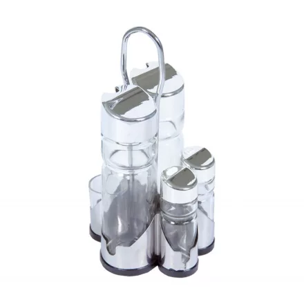 Asztali patika 5 részes rozsdamentes