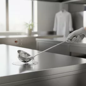 Merőkanál 11-40cm 330 ml rm.