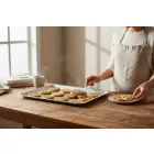 Sütőtálca GN 1/1 53x32,5x2,5cm alu.