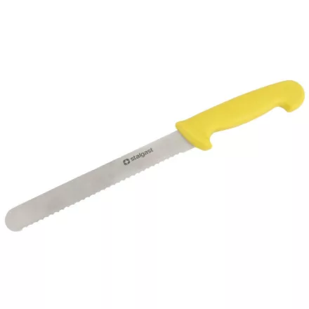 Kenyérvágó kés 20 cm sárga