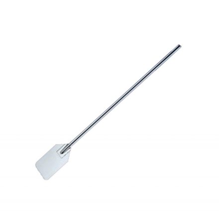 Rozsdamentes keverőlapát 76 cm hosszúságban, nagykonyhai használatra
