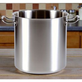 Fazék 98 literes, 50 cm, rozsdamentes, szendvicstalpas