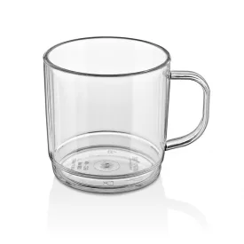 Polikarbonát bögre 250ml átlátszó